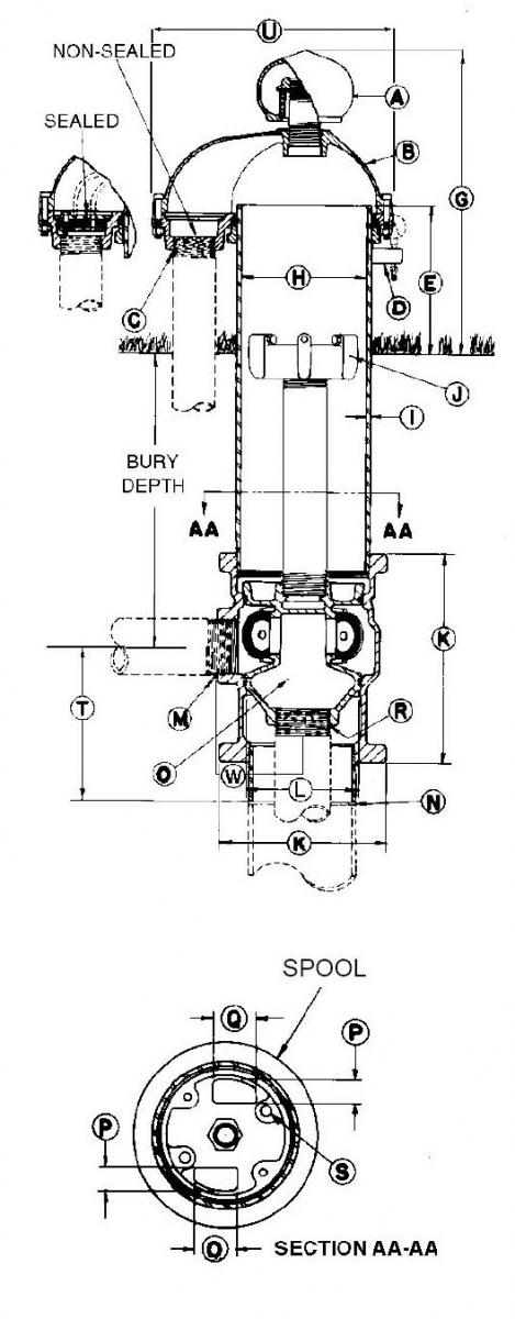 6.6" Pitless Unit Specifications